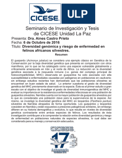 Dra. Aines Castro - 6 Oct. - La Paz