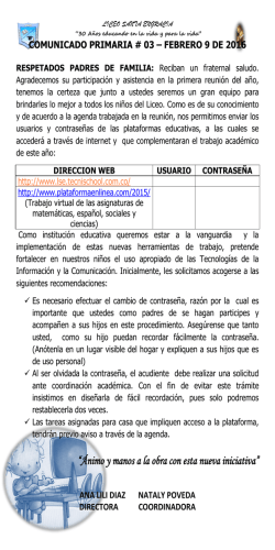 comunicado 03 primaria febrero 9 de 2016