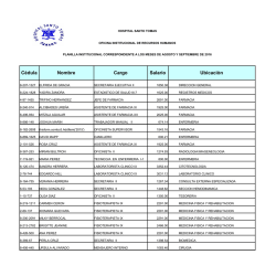 Art.11.3.Planilla de los meses de agosto y