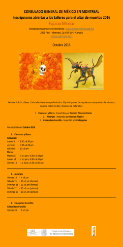 CONSULADO GENERAL DE M&Eacute;XICO EN MONTREAL