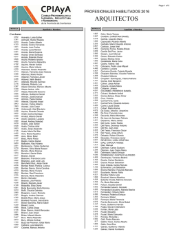ARQUITECTOS