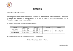 citaci&oacute;n - (www.mercedariasaqp.edu.pe) Ir