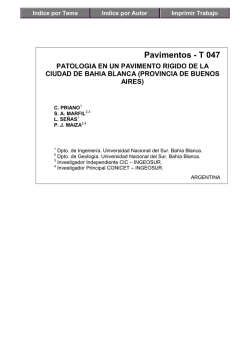 XV Congreso Argentino de Vialidad y Tr&aacute;nsito