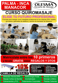 programa del curso - Escuela de Masaje Olesma