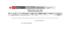 proceso cas n&deg; 022 - 2016 - ugel 06 resultado evaluacion escrita