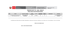 proceso cas n&deg; 111 - 2016 - ugel 06 resultado evaluacion escrita