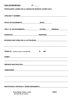 ficha de inscripci&oacute;n - Municipalidad de Marcos Ju&aacute;rez