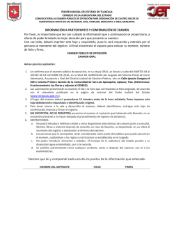 Declaro que le&iacute; y comprend&iacute; cada uno de los puntos de la