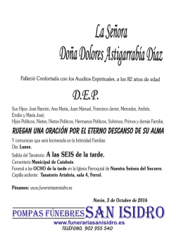 Dolores Astigarrab&iacute;a D&iacute;az 3-10-2016 Ferrol