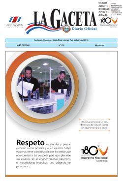 Gaceta con Firma digital