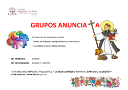 GRUPOS ANUNCIATA