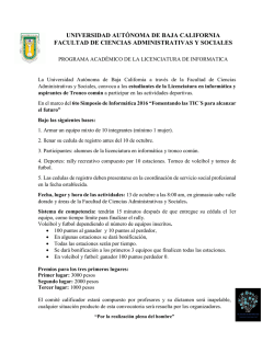 universidad aut&oacute;noma de baja california facultad de ciencias