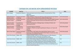 Descargar el listado de becas concedidas