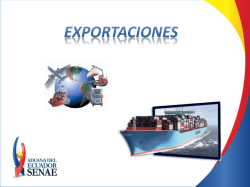 senae- exportaciones -quito