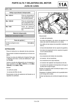 PARTE ALTA Y DELANTERA DEL MOTOR