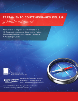 Actas clave de un simposio en vivo realizado en la 13&ordf; Conferencia