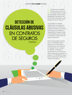 cl&aacute;usulas abusivas