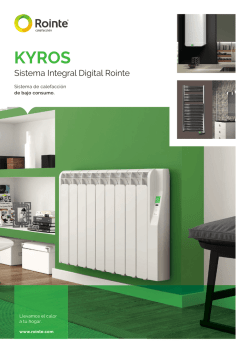 Cat&aacute;logo KYROS