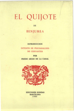 el quijote - Frente de Afirmaci&oacute;n Hispanista