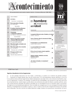 Editorial n&ordm; 120 - Instituto Emmanuel Mounier