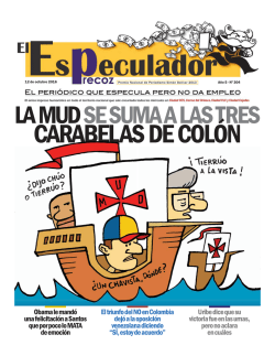 12 de octubre 2016 A&ntilde;o 5 - N&ordm; 304