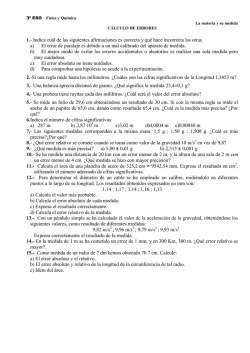1.- Indica cu&aacute;l de las siguientes afirmaciones es correcta y qu&eacute; hace