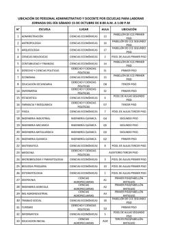 Ubicaci&oacute;n de Salones