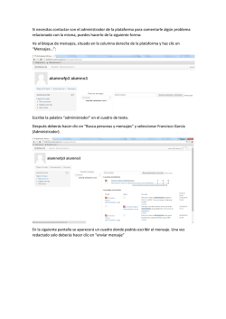 Contactar con el Administrador