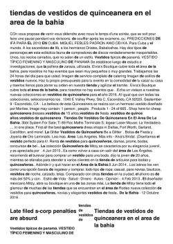 tiendas de vestidos de quinceanera en el area de la bahia