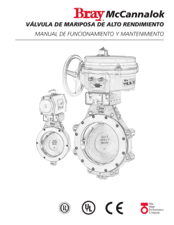 Manual de funcionamiento y mantenimiento