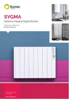 Cat&aacute;logo SYGMA