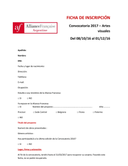 ficha de inscripci&oacute;n
