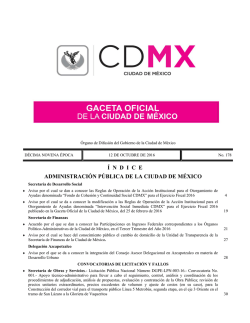 Gaceta Oficial Pueblos Originarios