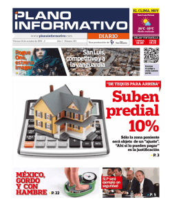 Locales - Plano Informativo