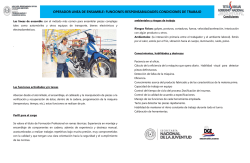 operador linea de ensamble: funciones