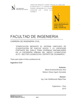 FACULTAD DE INGENIERIA