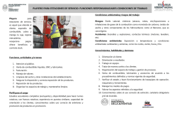 PLAYERO PARA ESTACIONES DE SERVICIO: FUNCIONES