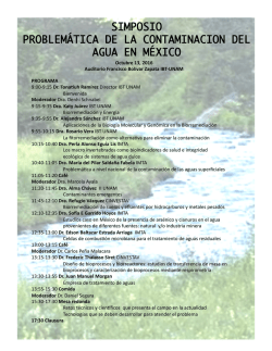 Simposio Eje Tem&aacute;tico Energ&eacute;tico-Ambiental