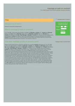 massage privado en anaheim