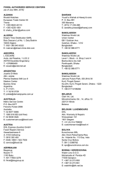 International Service Centers