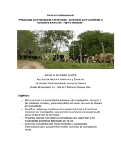 Seminario Internacional &ldquo;Propuestas de Investigaci&oacute;n e