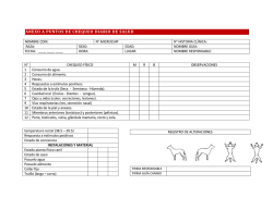 Anexo A - Chequeo Diario Canino