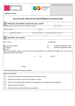 Solicitud de asesoramiento