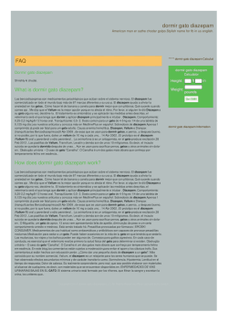 dormir gato diazepam