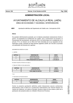 ayuntamiento de alcal&aacute; la real (ja&eacute;n)