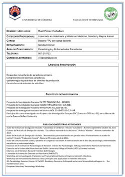 Ra&uacute;l P&eacute;rez Caballero - Universidad de C&oacute;rdoba