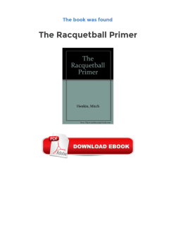 The Racquetball Primer Free Pdf Books