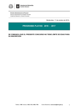 Comunicado importante sobre edad