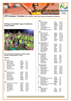 El Playas de Castell&oacute;n logra el doblete de Clubes Cadete