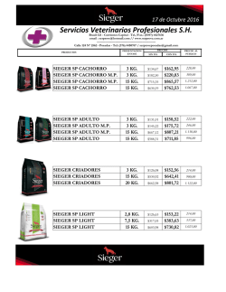 Servicios Veterinarios Profesionales S.H.